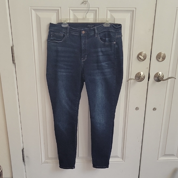 Judy Blue Denim - Judy Blue Deep Indigo Skinny Jeans Size 16W